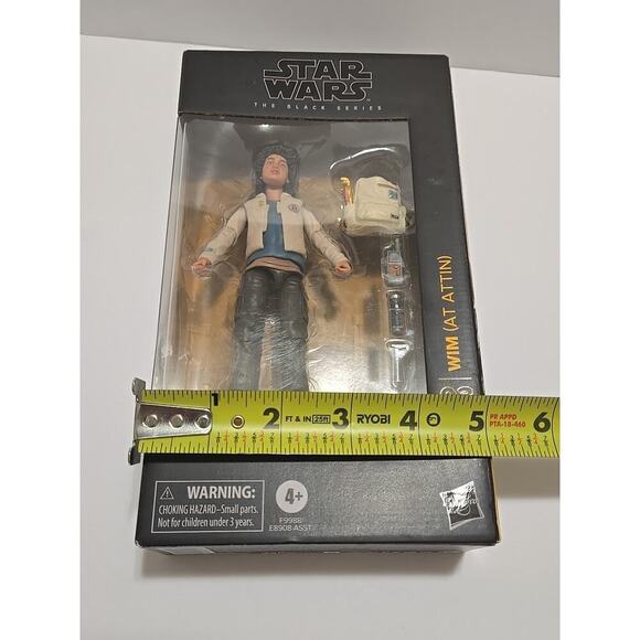 Hasbro Star Wars Black Series Skeleton Crew Wim At Attin 6" Figure New Sealed - Picture 8 of 9
